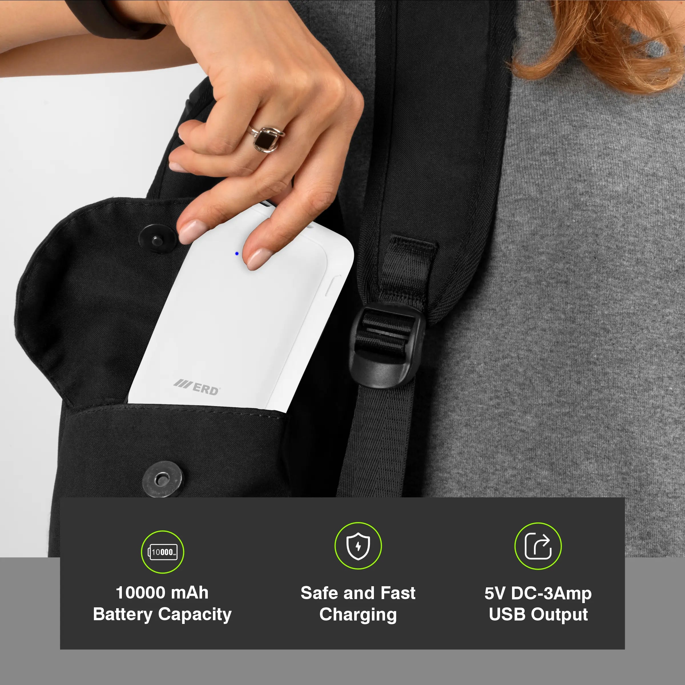 ERD PB-160 Power Bank 10000 mAh (25W)